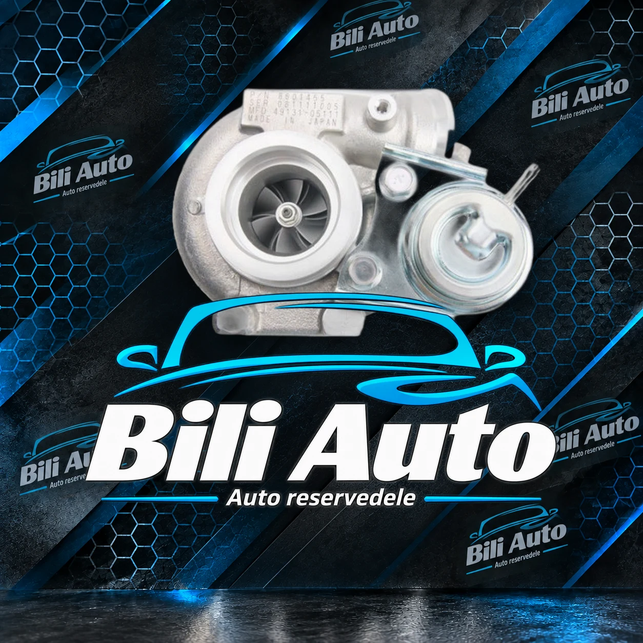 Turbolader Volvo S80 I 2.8 T6 272 HK 9471564 860145 49131-05111, renoveret