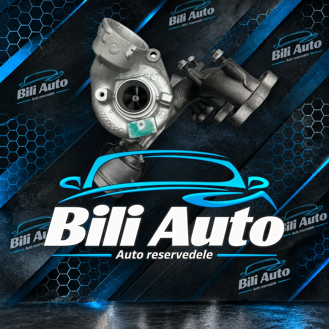 Turbolader Volkswagen Caddy Touran 1.9 TDI 105 HK BLS BSU BV39-71 BV39-0071, renoveret