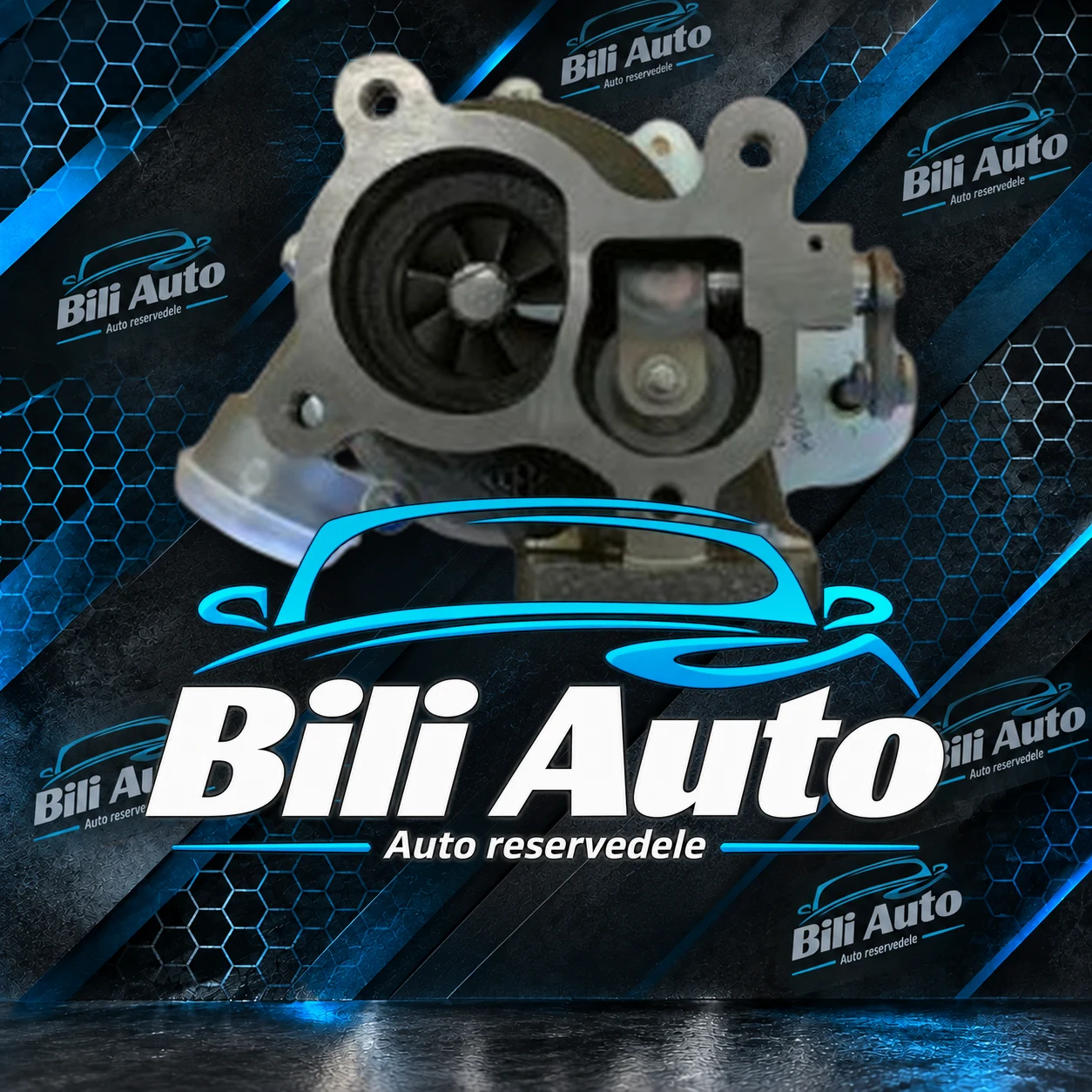 Turbolader VM motor VA87 F41CAY-SR002B, renoveret
