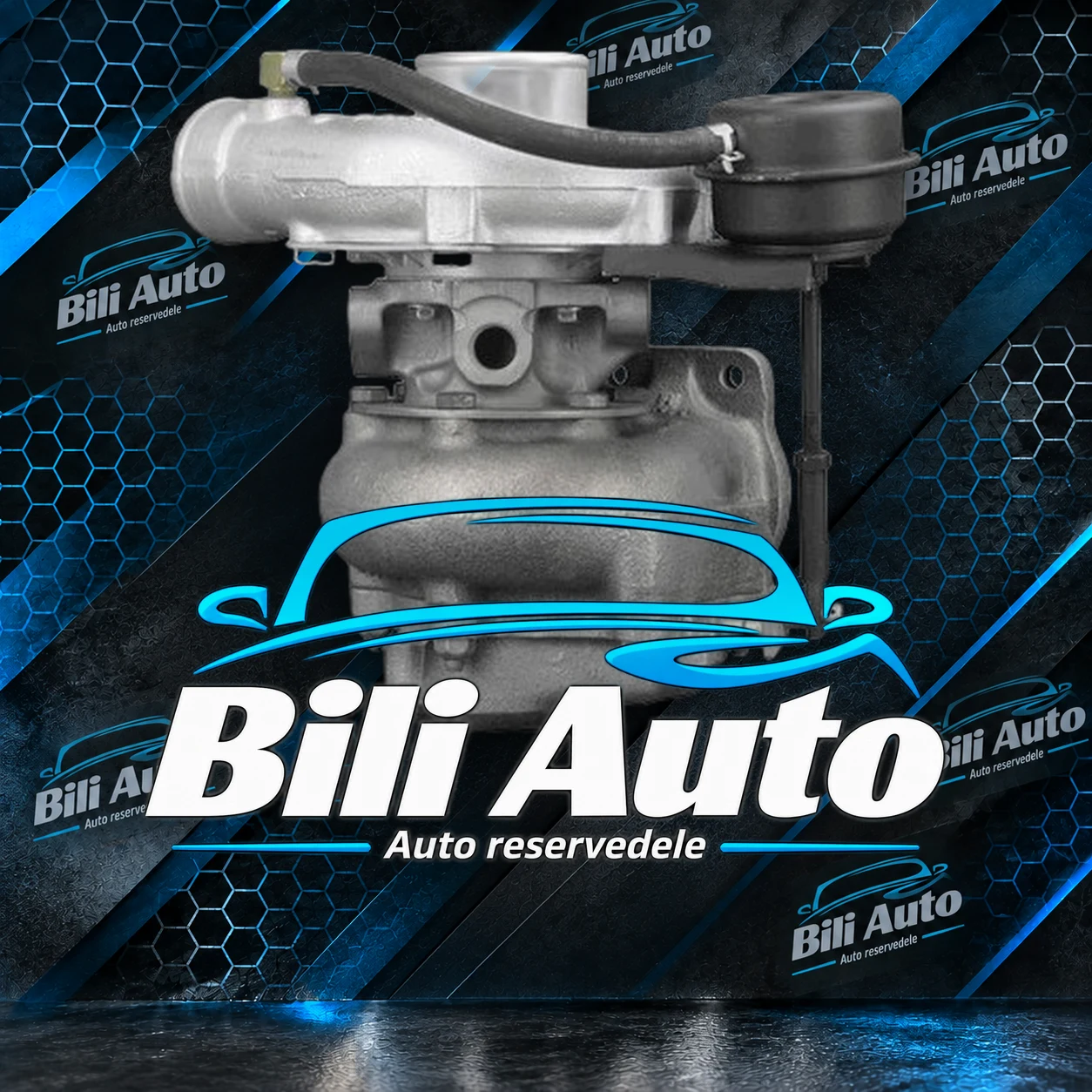 Turbolader VM Duro 3.8L 151 HK 53269886498, renoveret