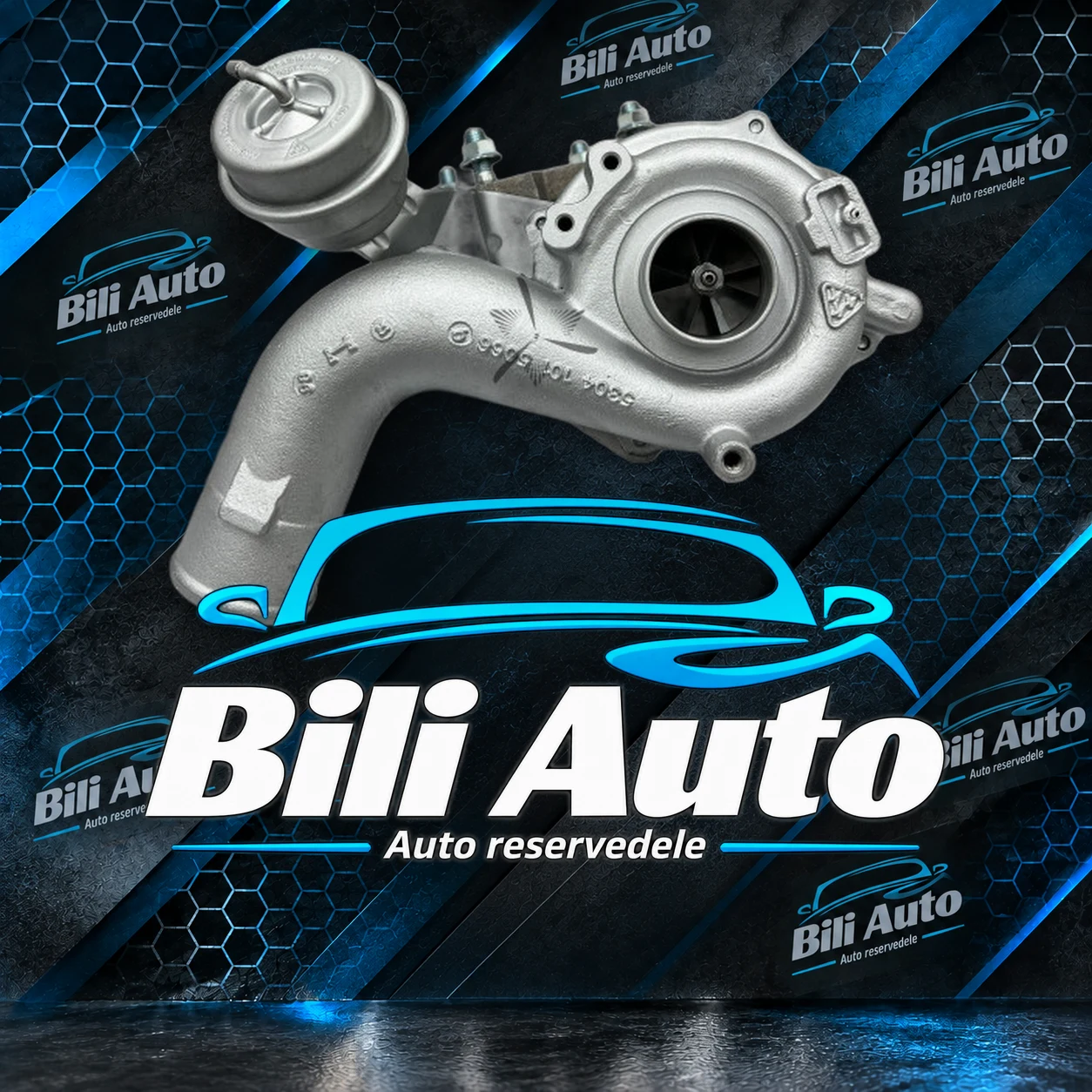 Turbolader Upgrade Audi Seat Skoda Volkswagen 1.8 T 230-280 HK K03-058, renoveret