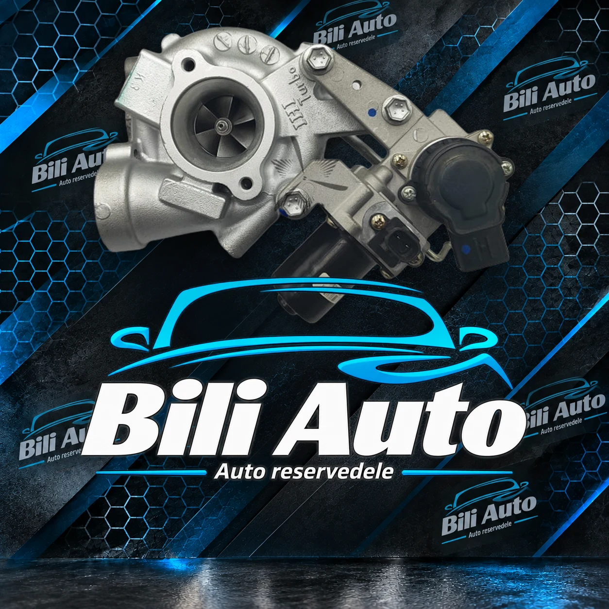 Turbolader Toyota Landcruiser 4.5 261 HK VB22 VB36 V41VED-S0080B, renoveret