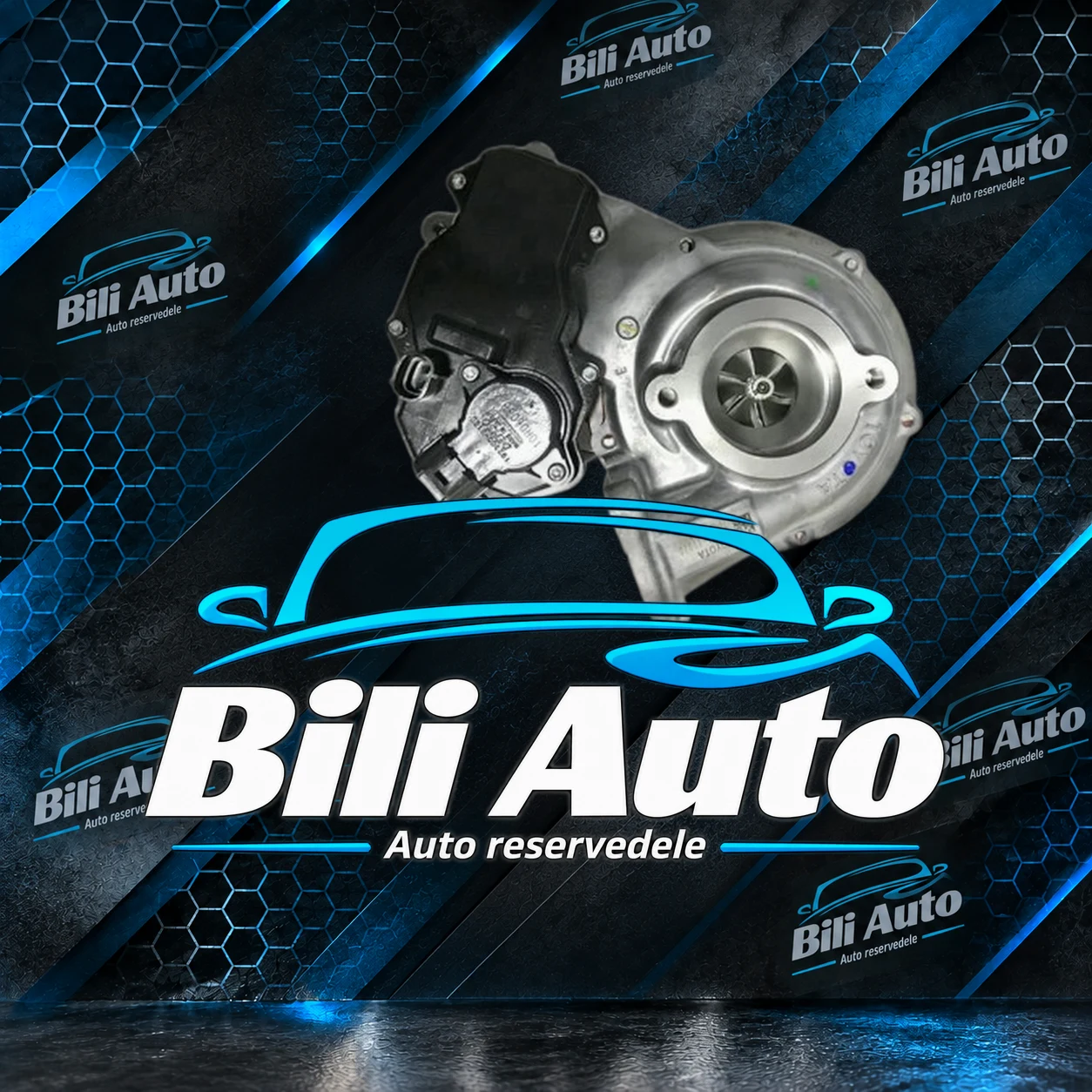 Turbolader Toyota Land Cruiser 2.8 D4D 177 HK 910850-5001Y, renoveret