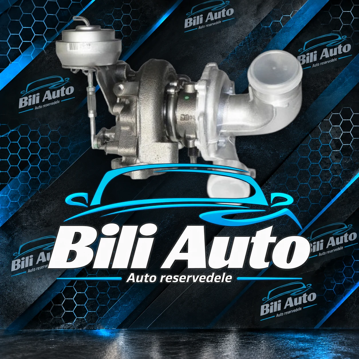 Turbolader Toyota Avensis RAV4 2.2 D-4D 150 HK VB28 F43VADS0052B, renoveret