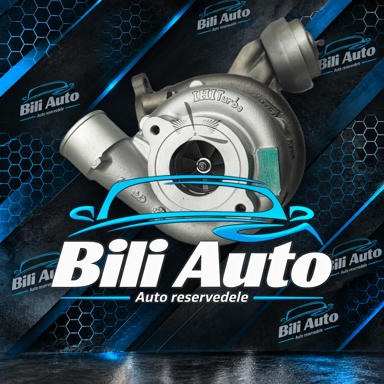 Turbolader Toyota Auris Avensis Corolla RAV4 Verso 2.2 177 HK VB16 VB13 VAA30024, renoveret