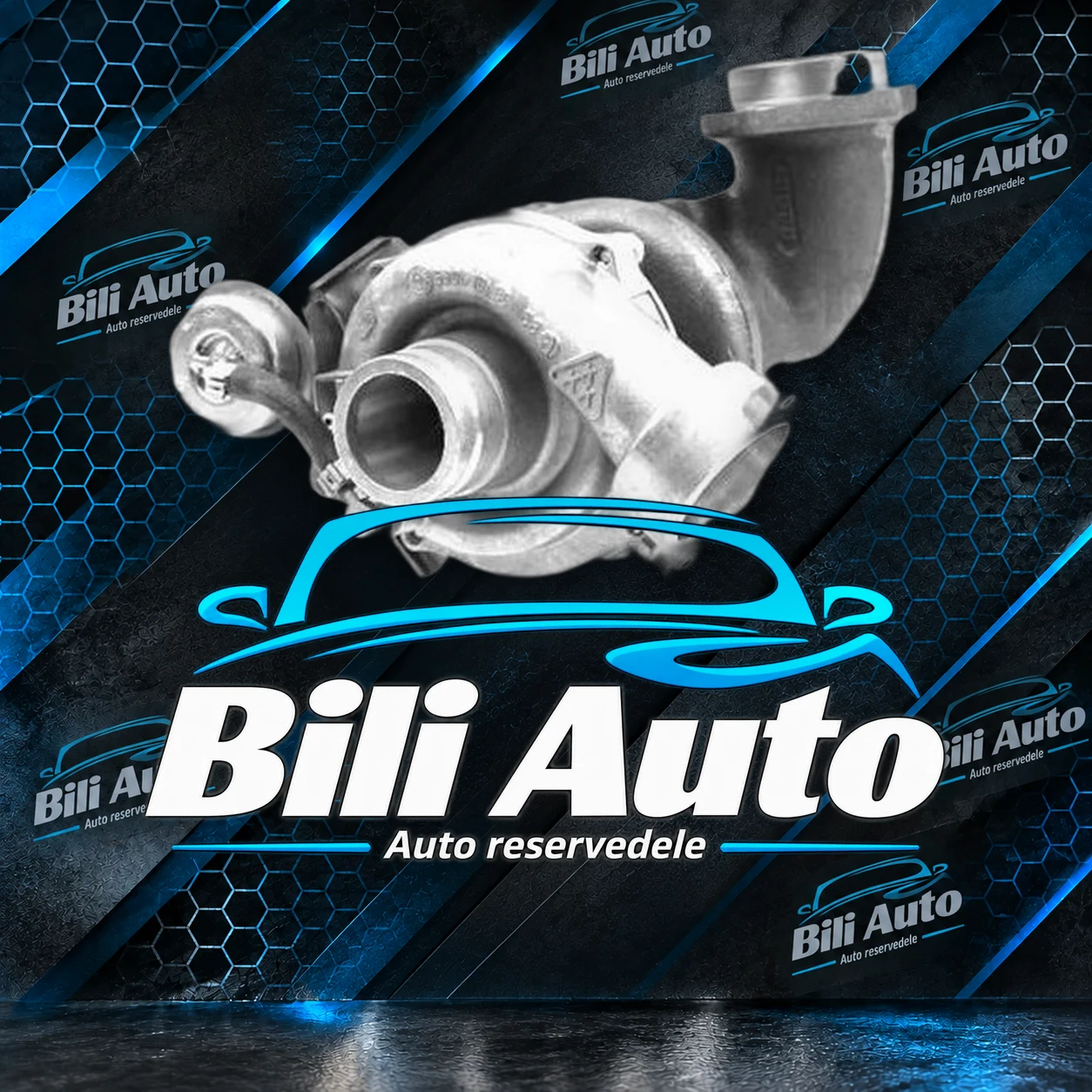 Turbolader Suzuki Baleno Peugeot 406 1.9 TD 75 90 92 HK K04-021, renoveret