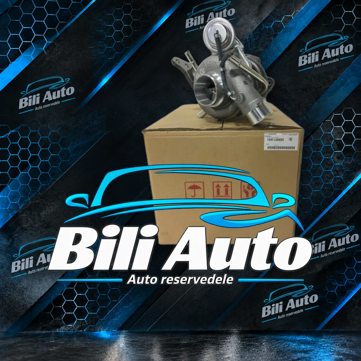 Turbolader Subaru Impreza WRX STI 2.0 308 HK VF49 14411-AA690, renoveret