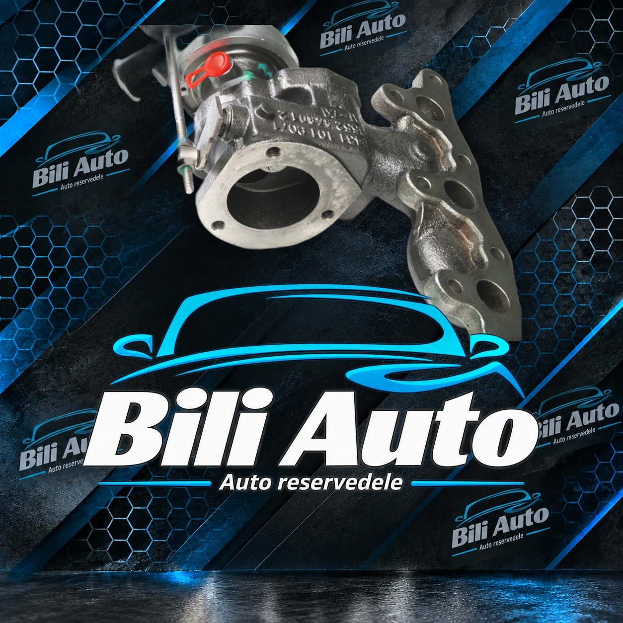 Turbolader Smart 0.8 CDI 45 54 HK 6600900480 54319880010, renoveret