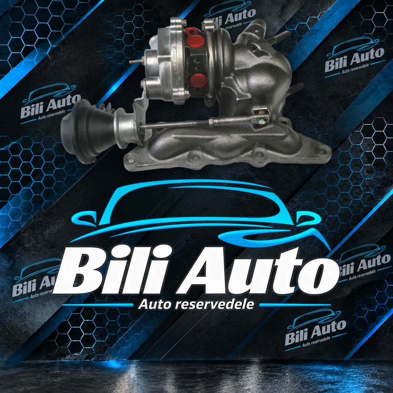 Turbolader Smart 0.6 55 61 HK 712290-0001, renoveret