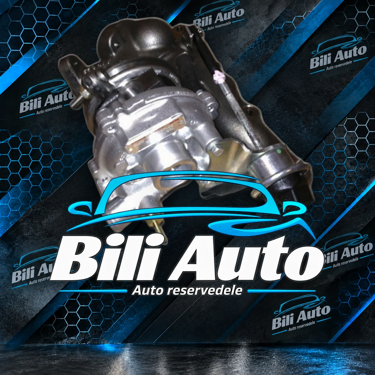 Turbolader Smart 0.6 45 55 HK 454197-0001, renoveret