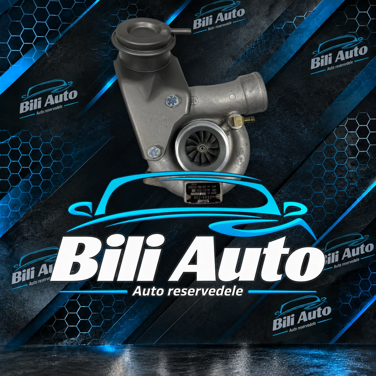 Turbolader Saab 900 9000 2.0 2.3 T 141 145 160 163 173 175 185 HK 49184-03400, renoveret
