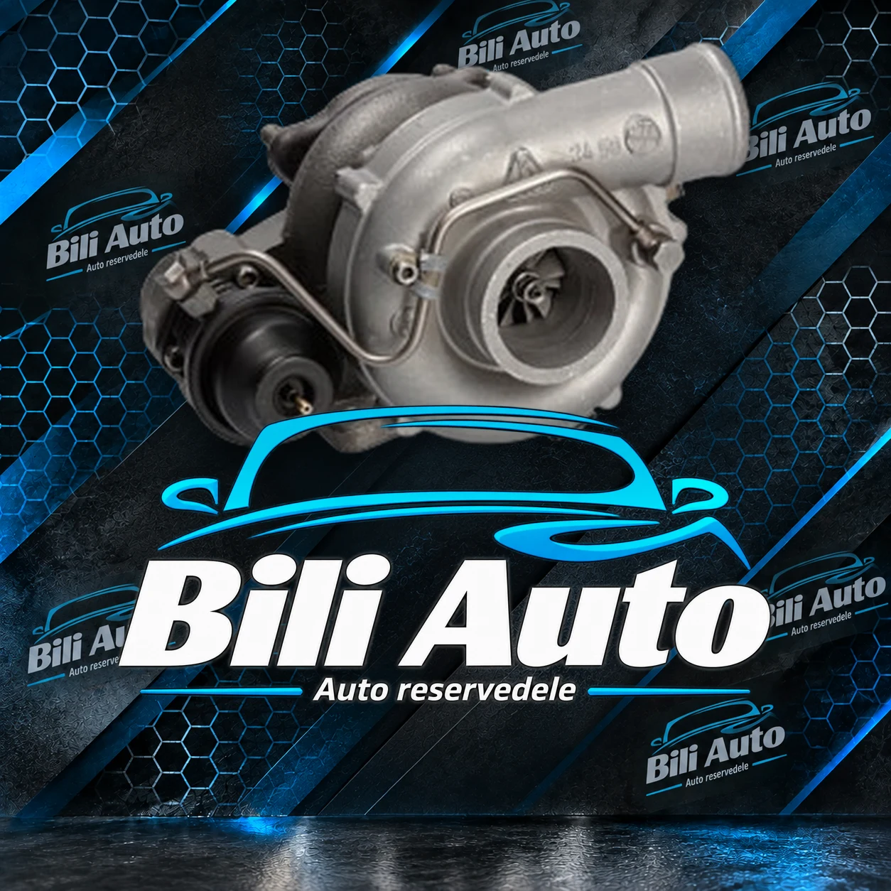 Turbolader Rover 218 418 1.8 D 90 HK 9607619280 53149706415, renoveret