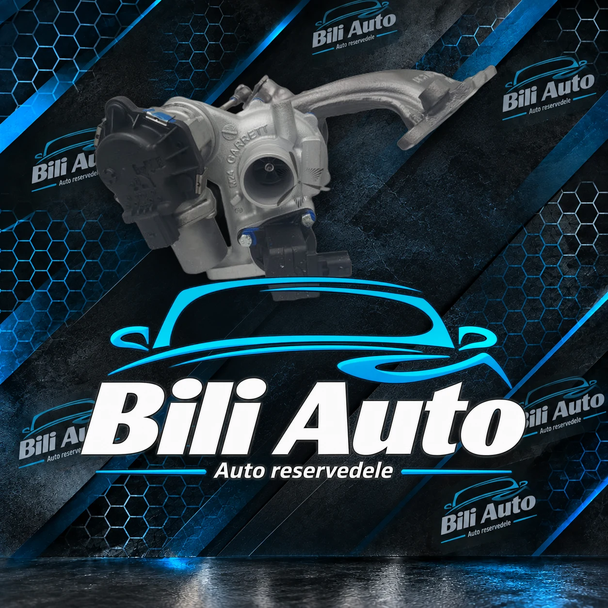 Turbolader Renault Twingo Smart Forfour 0.9 90 109 HK 822053-0001, renoveret
