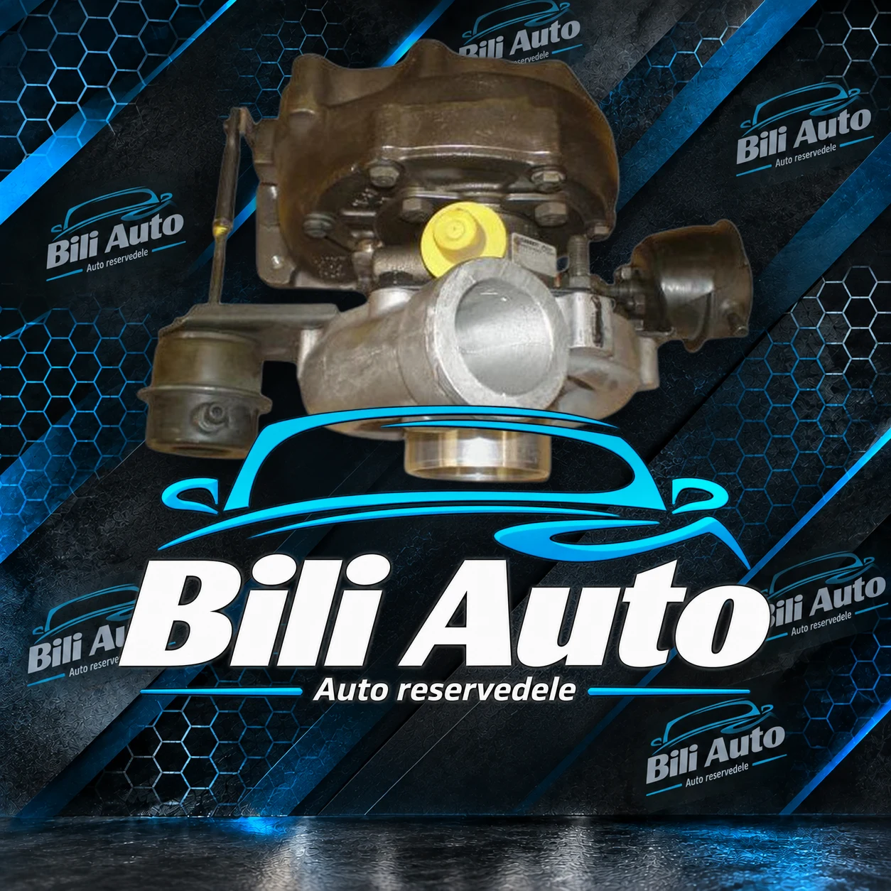 Turbolader Peugeot 405 II 2.0 T 196 HK 465497-0003, renoveret