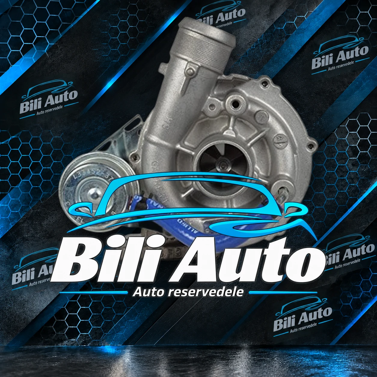 Turbolader Peugeot 306 Partner Citroen Berlingo Xantia 2.0 HDi 90 HK 706976-0001, renoveret