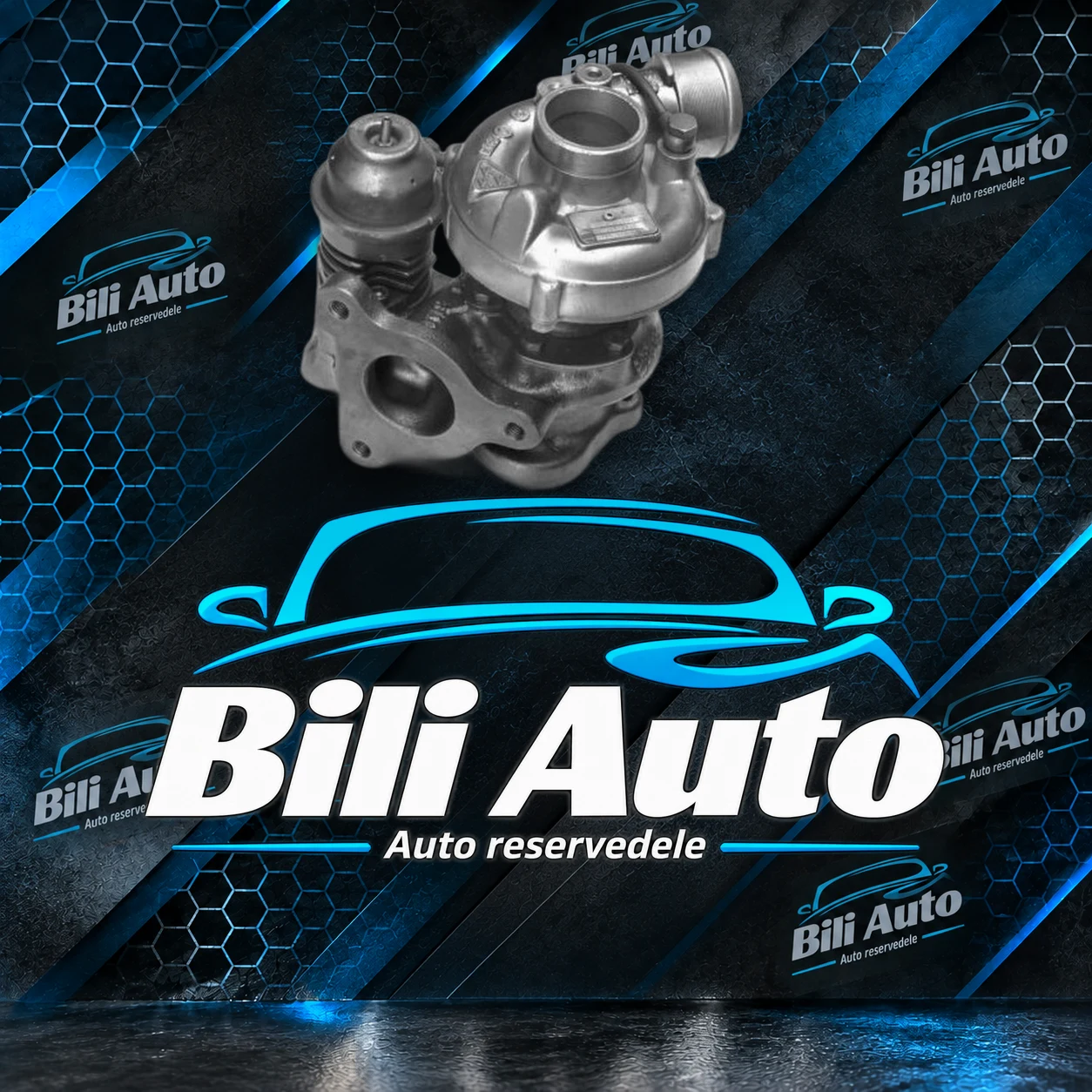 Turbolader Peugeot 205 309 TD 1.8 79 82 HK 53149886443 53149706433, renoveret