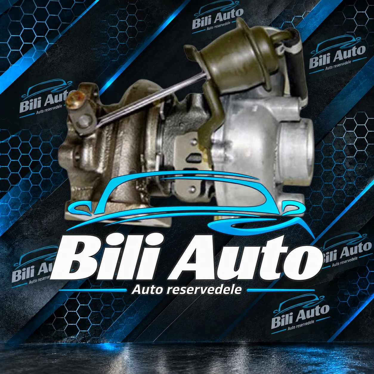 Turbolader Opel Kadett E 1.5 TD 72 HK 860005 8943329750 94332975 T3P9C6 RHB4T3P9C6, renoveret