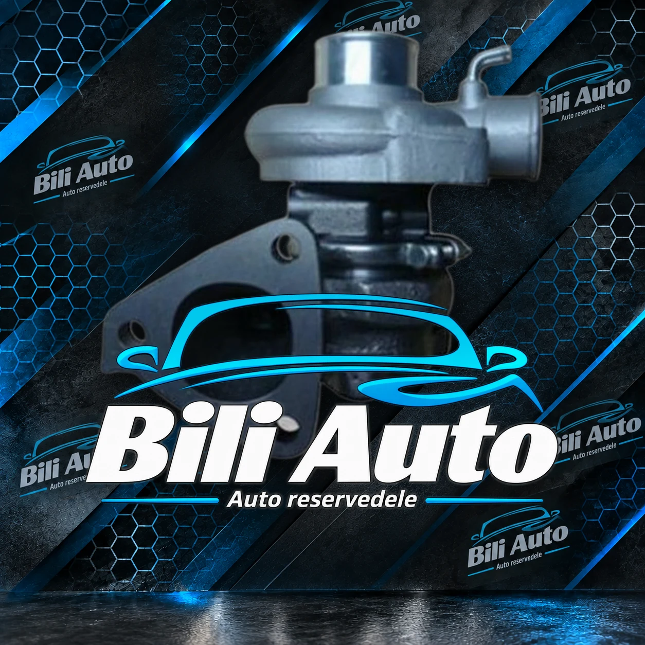 Turbolader Mitsubishi L300 2.5 87 95 HK 49177-02511 6/1990, renoveret