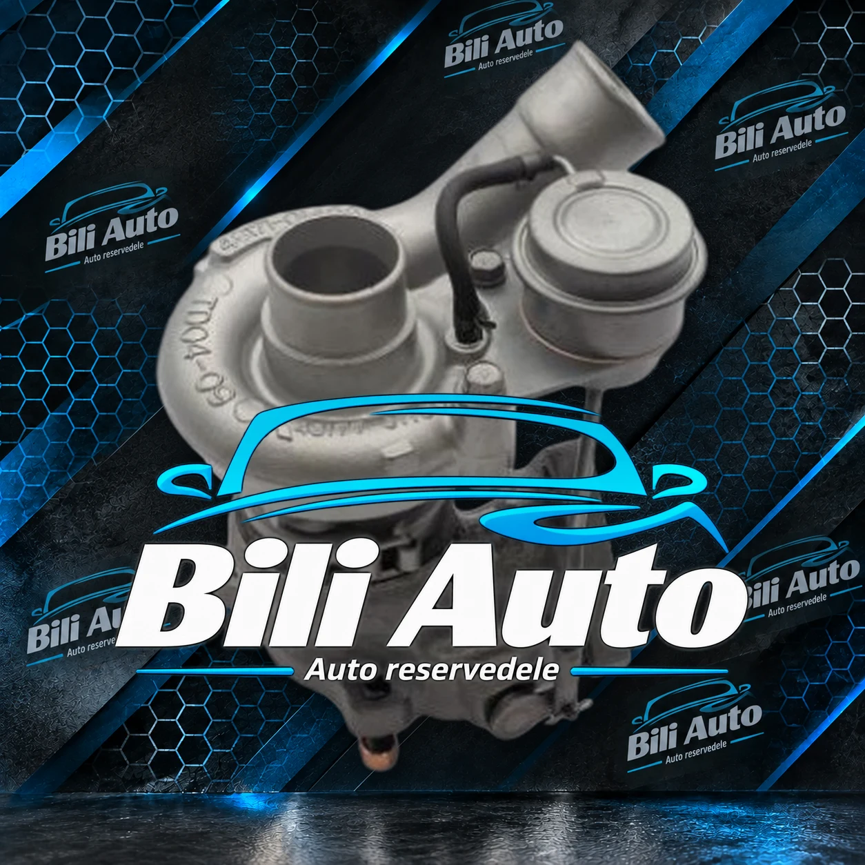 Turbolader Mitsubishi Galant III 1.8 75 HK 49171-01400, renoveret