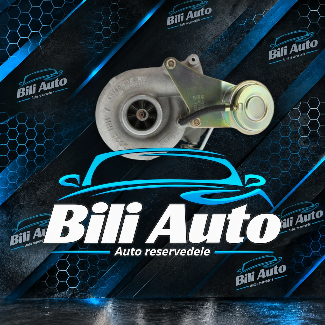 Turbolader Mitsubishi Colt Lancer 1.6 125 HK 4G32 49171-01301, renoveret