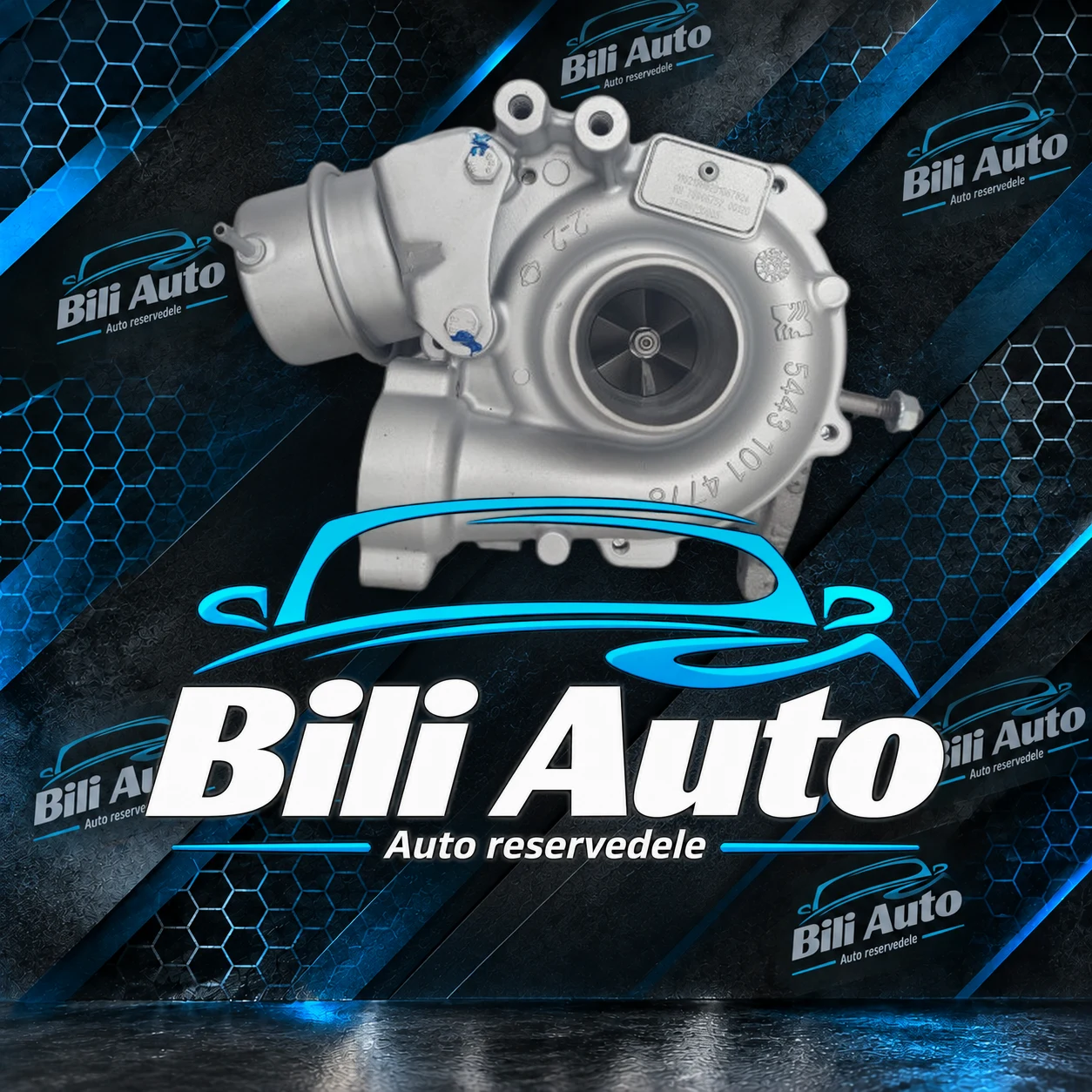 Turbolader Mercedes C Nissan Qashqai X-Trail Renault Scenic Megane Fluence 54389880000, renoveret