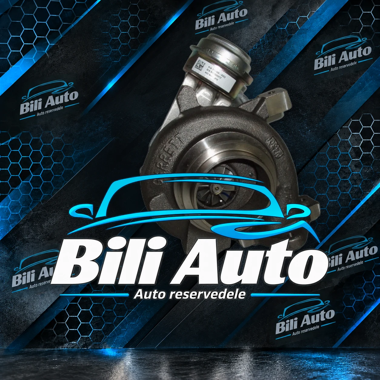 Turbolader Mercedes C G 2.7 CDI 156 170 HK 711009-0001, renoveret