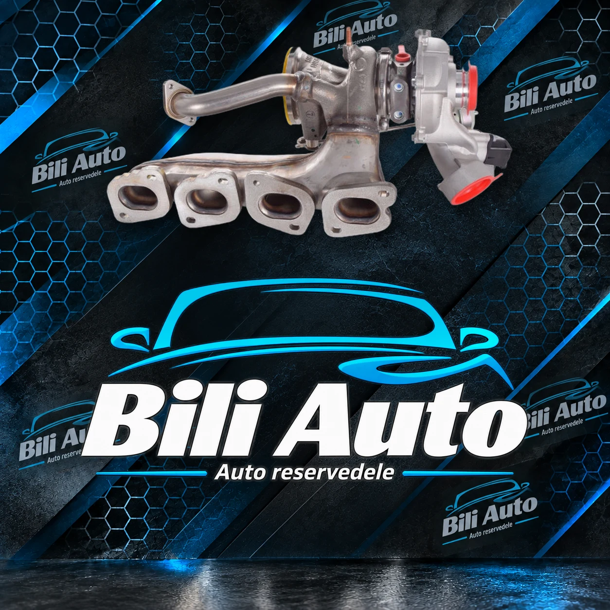 Turbolader Mercedes C 2.0 CGi 184 HK 9V109, renoveret