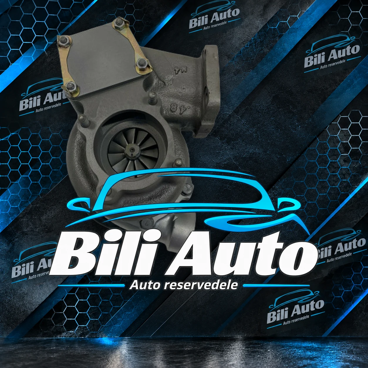 Turbolader Mercedes 300 W116 W123 W126 3.0 465228-0003, renoveret