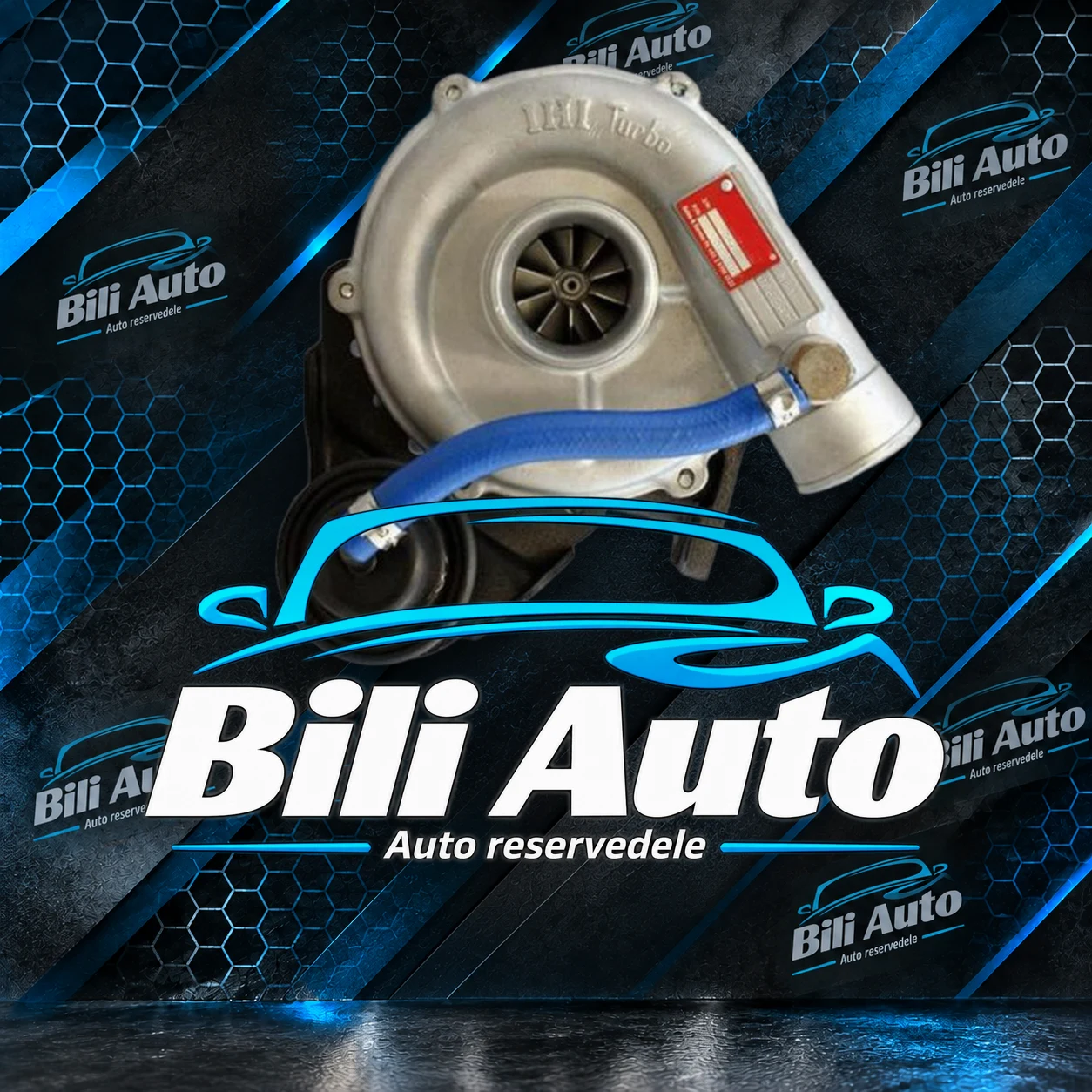 Turbolader Maserati Biturbo 2.0 2.5 2.8 180 190 HK NN130054 VM2 NN130056, renoveret