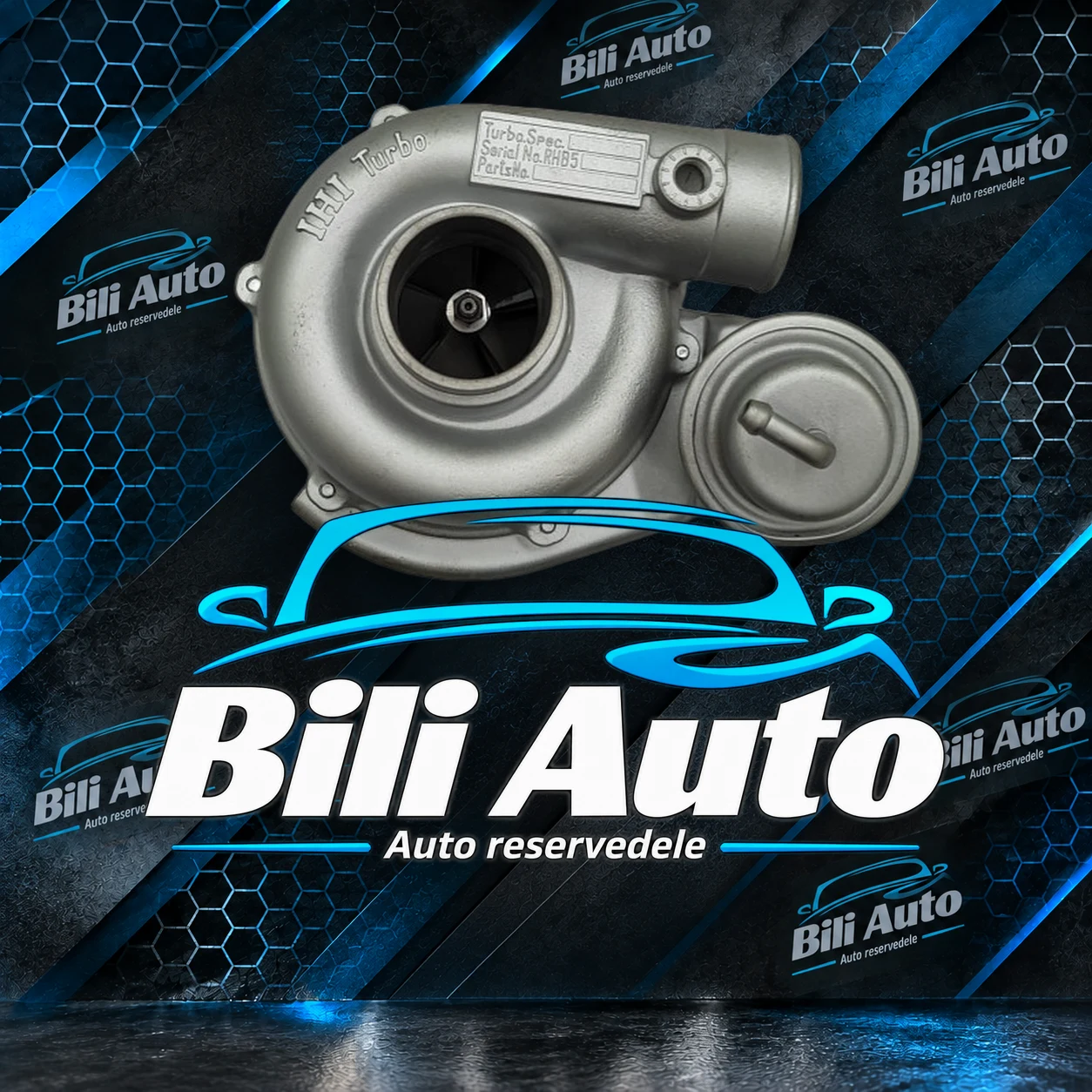 Turbolader Lotus Elan 1.6 Turbo 167 HK VI77 VA130073, renoveret