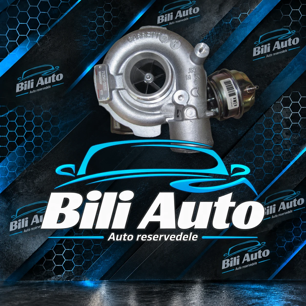 Turbolader Land Rover Range Rover 2.9 TDI 177 HK 7785838 712541-5007S 712541-0001, renoveret