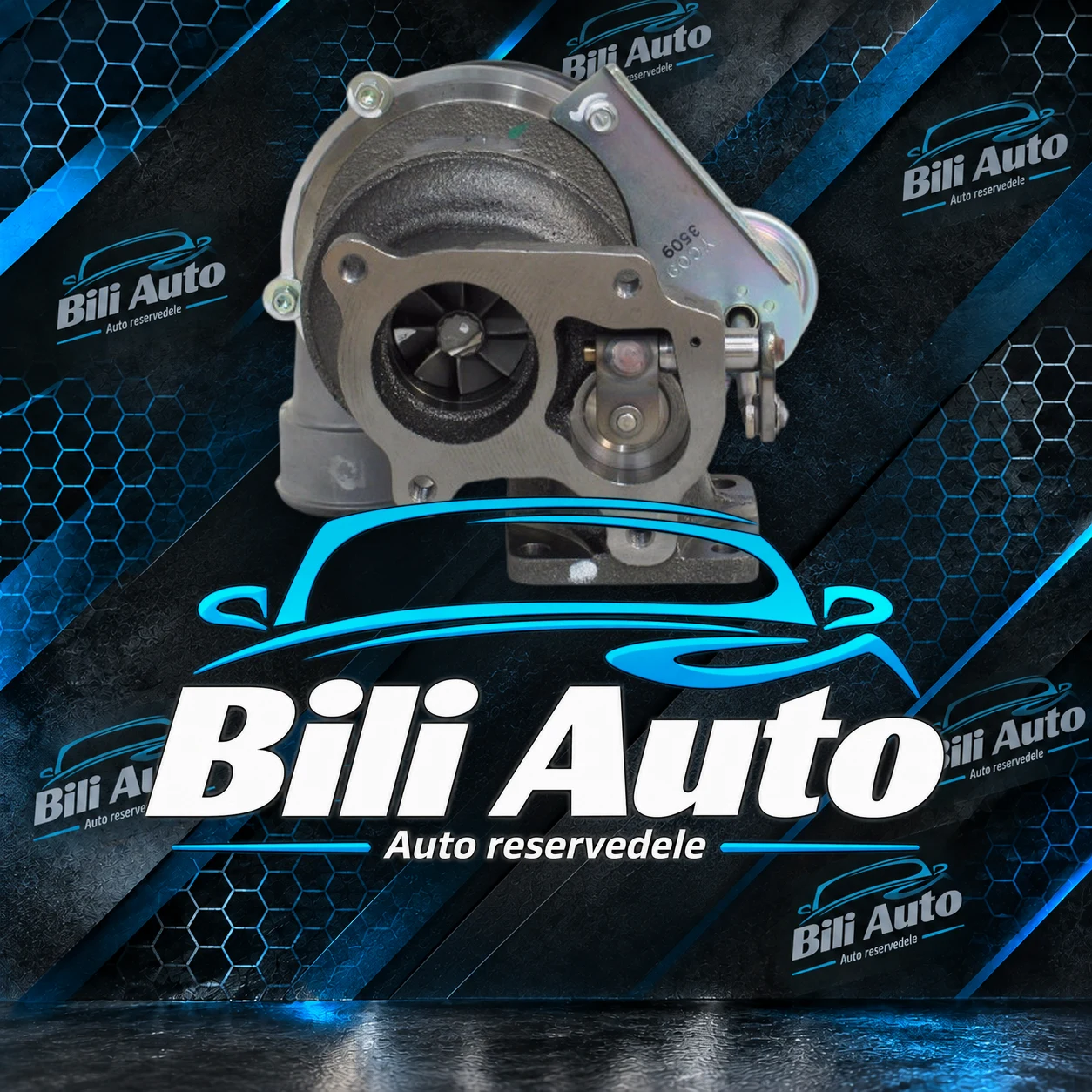 Turbolader Jeep Cherokee 2.5 CRD 143 HK 125717 T912214 F400010 VA70 F40A0013, renoveret