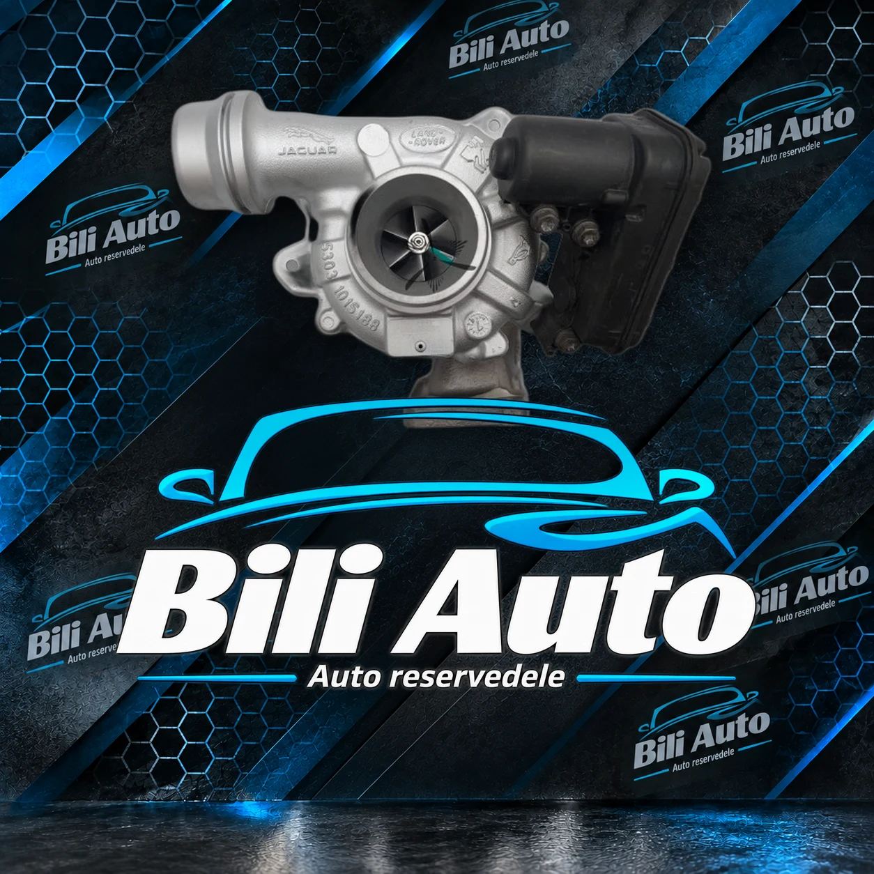 Turbolader Jaguar XE XF F-Pace Land Rover Discovery Freelander Range Rover 18489700002, renoveret