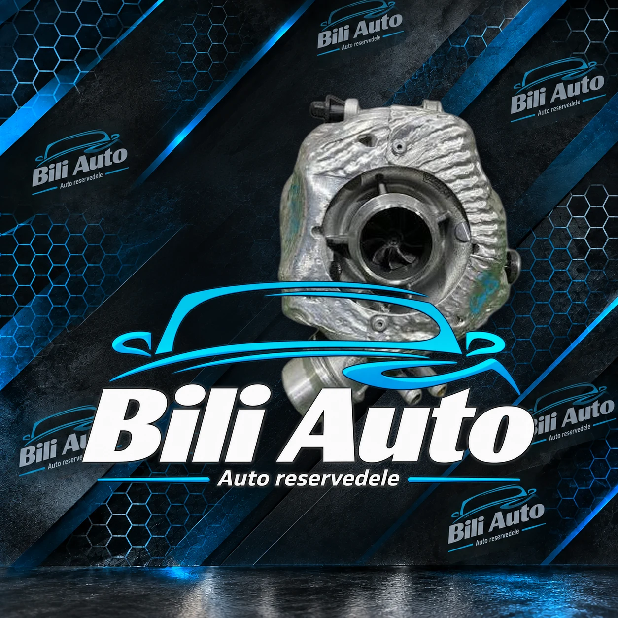 Turbolader JAGUAR LAND ROVER 3.0 J6P36F066AE, renoveret