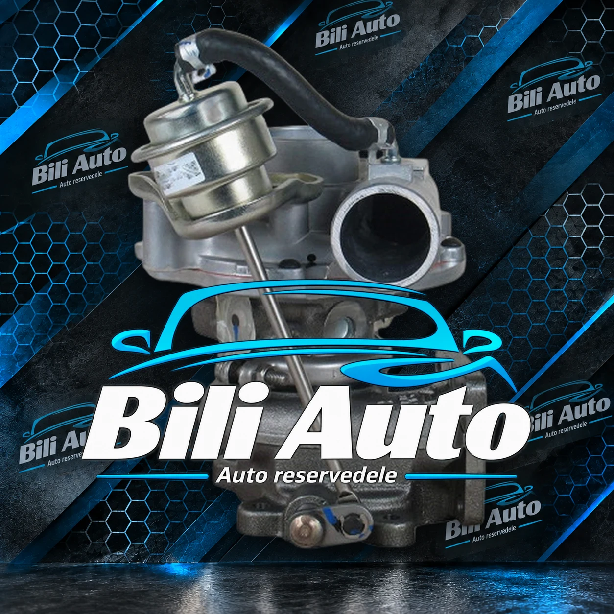 Turbolader Isuzu D-Max 2.5 2.8 d VIDZ F41CADS0076B, renoveret