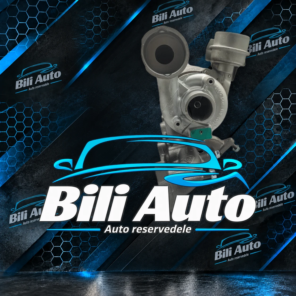 Turbolader Ibiza Cordoba Fabia Roomster Polo 1.9 TDI 100 101 HK AXR KP39A-08, renoveret