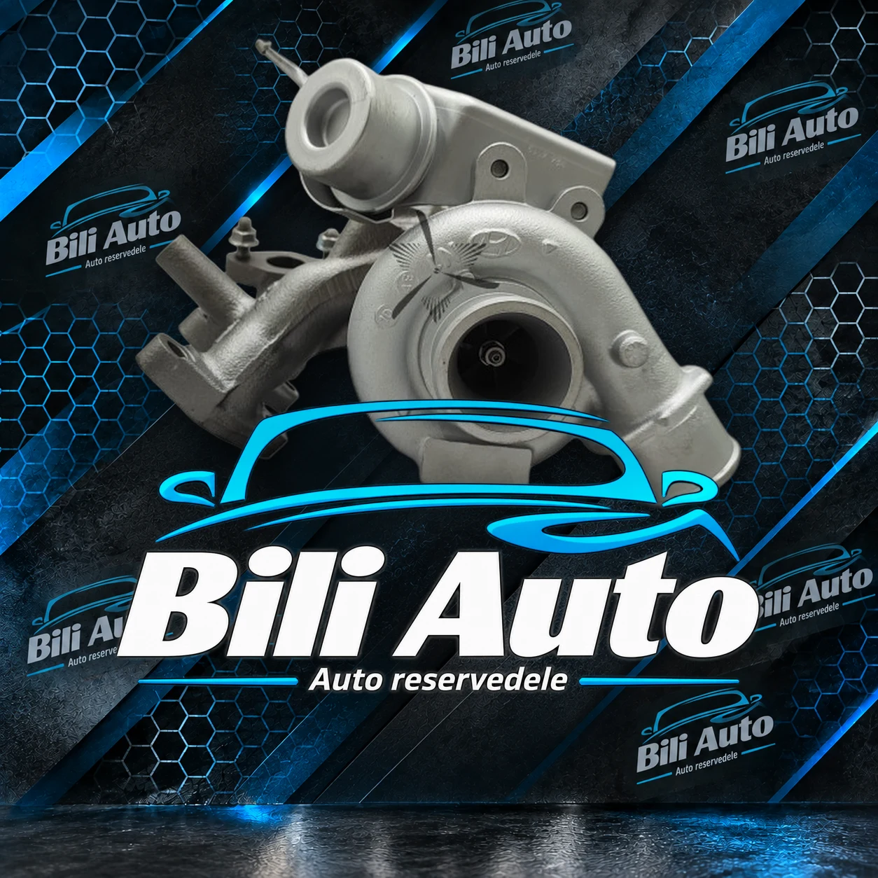 Turbolader Hyundai I20 KIA Rio 1.1 CRDI 75 HK 49173-02810, renoveret