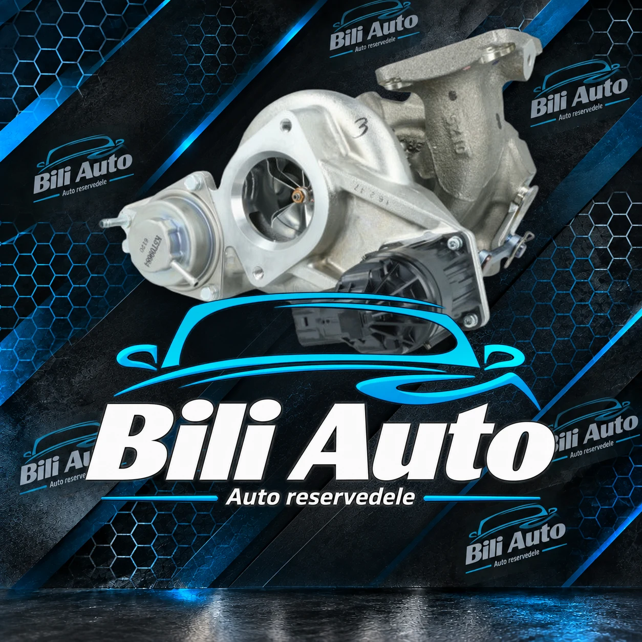 Turbolader Honda Civic 2.0i VTEC 306 310 HK 49477-06000, renoveret
