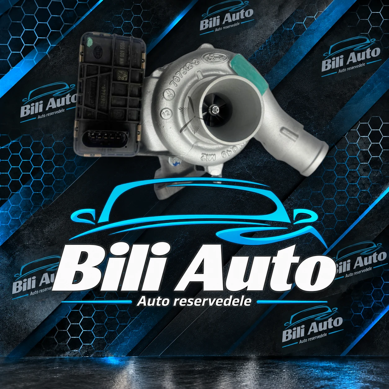 Turbolader Ford Tourneo Transit 2.2 TDCi 125 155 HK 1741779 786880-5006S, renoveret