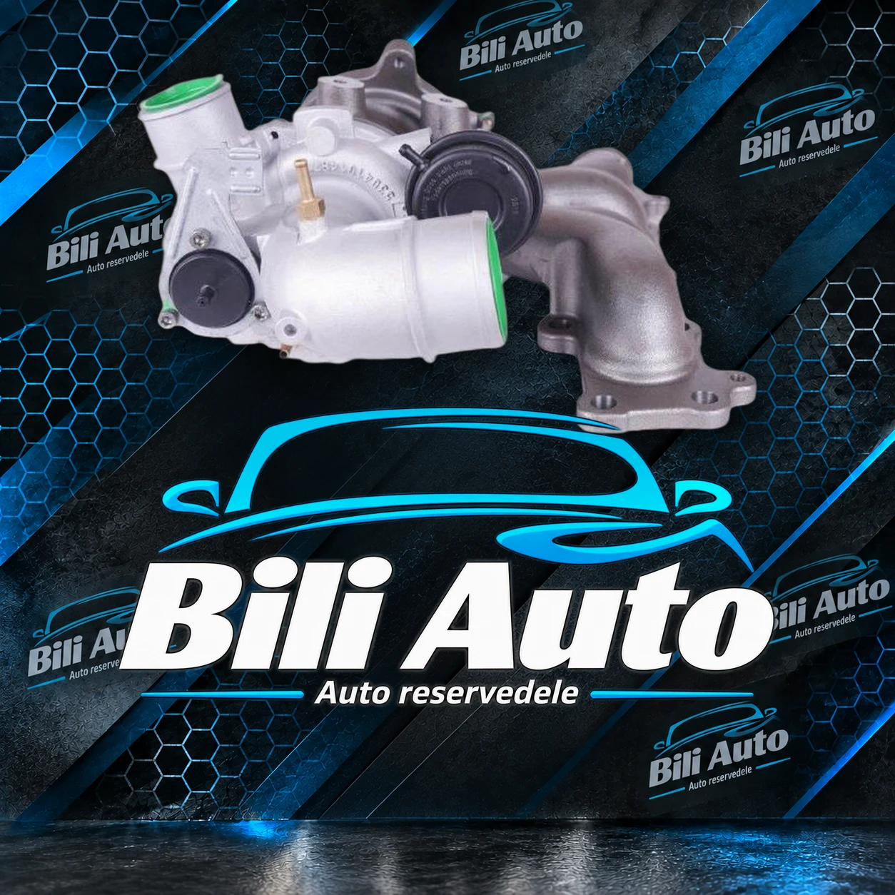Turbolader Ford Jaguar Volvo 2.0 203 240 241 250 HK K03-0154, renoveret