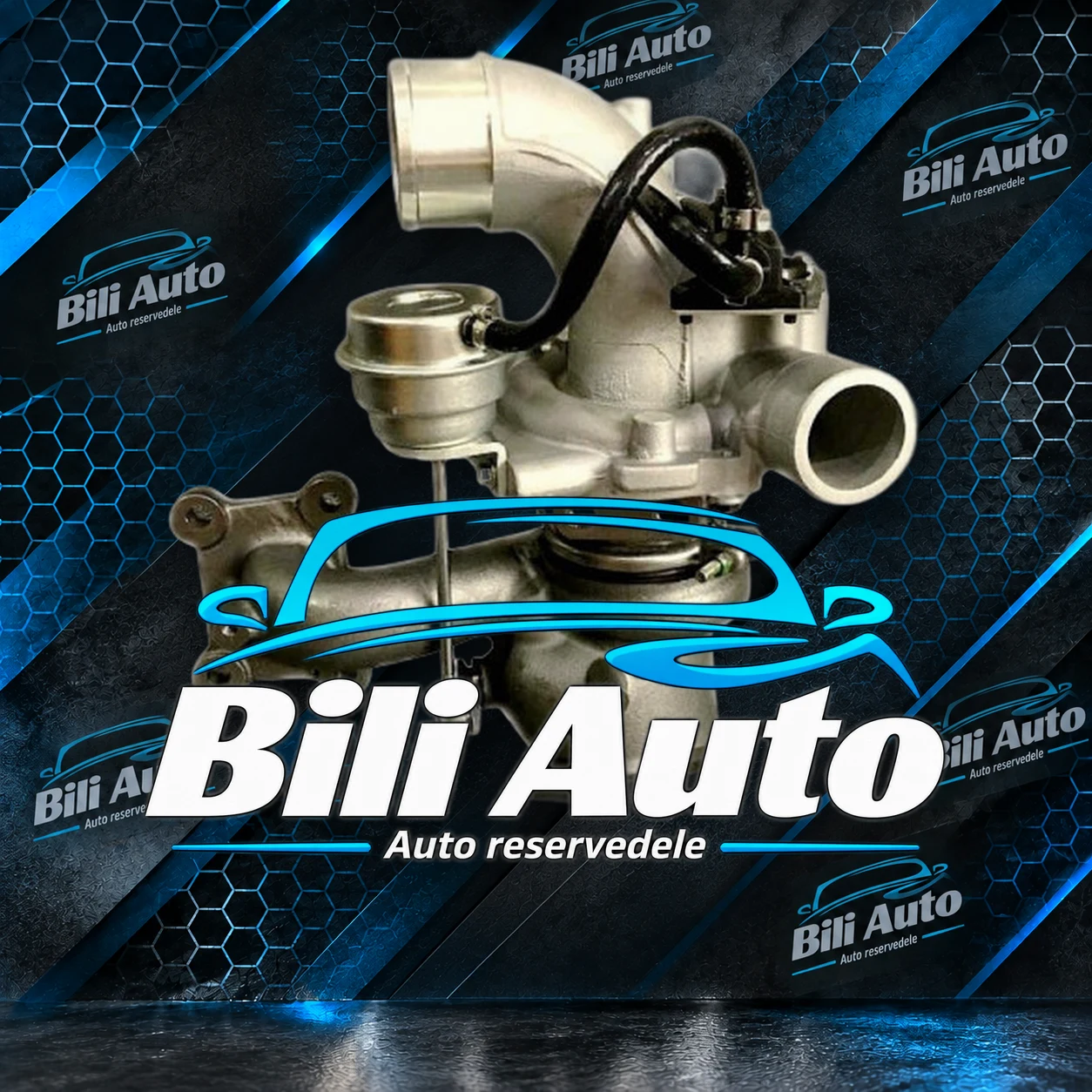 Turbolader Ford Focus Mondeo S-MAX Taurus Fusion Escape Kuga Galaxy K03-0245, renoveret