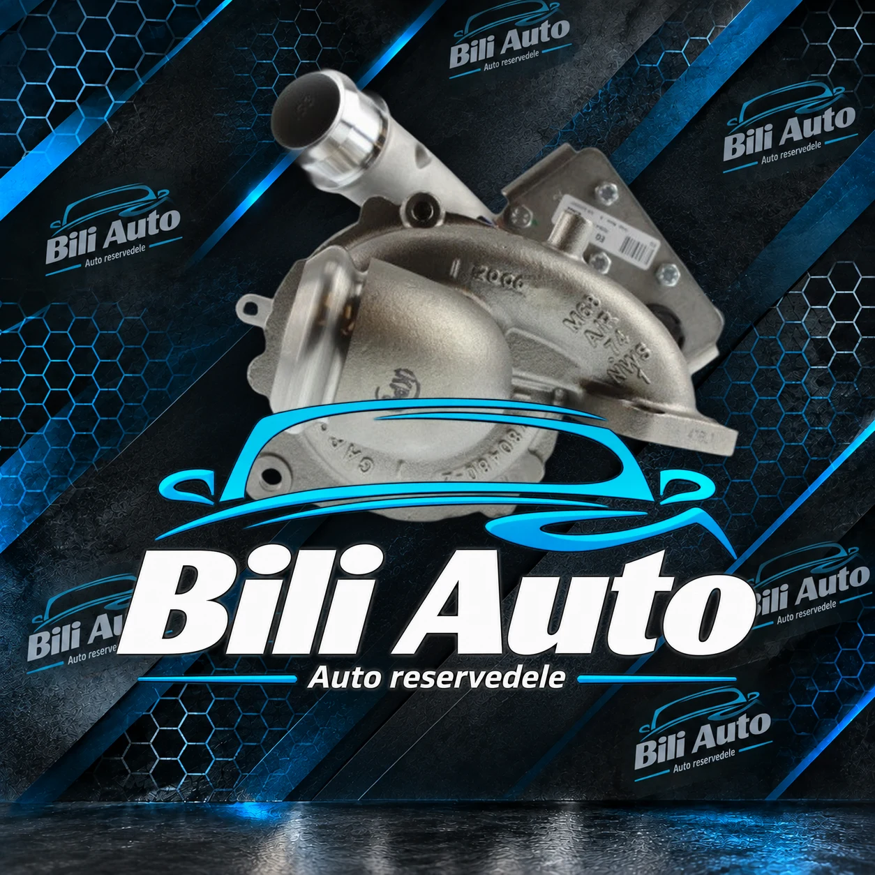 Turbolader Ford Galaxy Mondeo 2.2 TDCi 175 HK 1496235 1517678 753544-5020S, renoveret