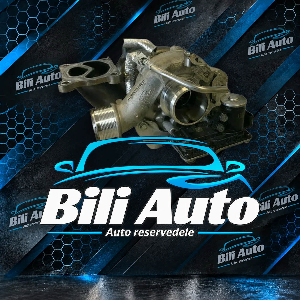 Turbolader Ford Focus Mk4 ST 2.3 EcoBoost KX7E9G438AC, renoveret