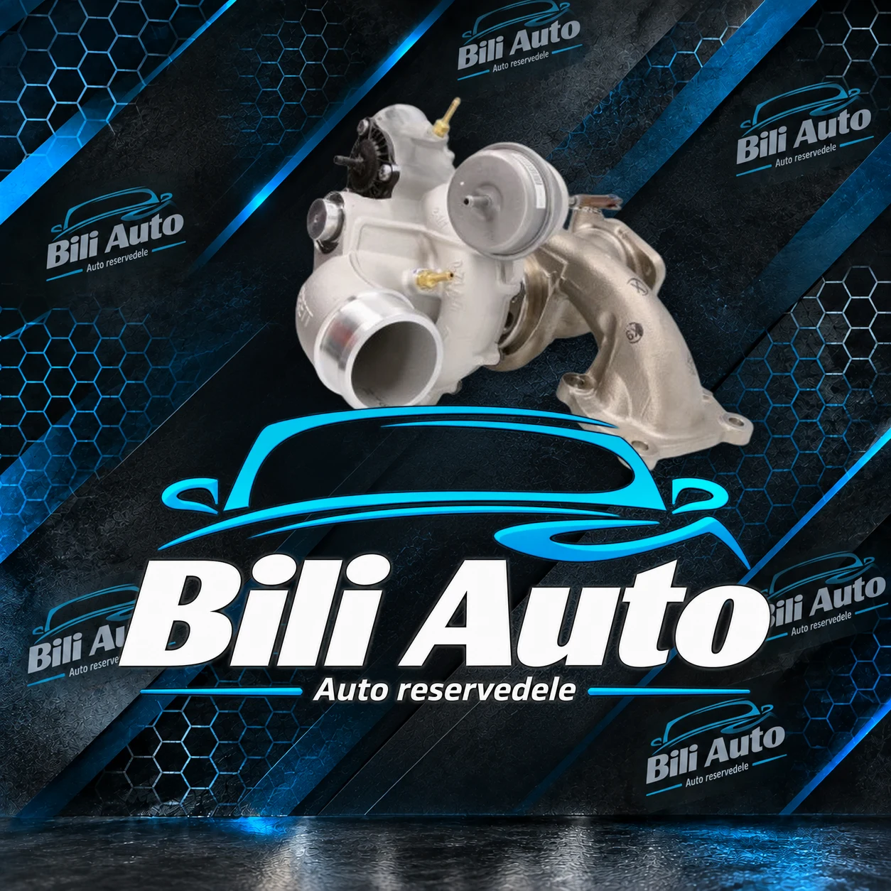 Turbolader Ford Focus III 2.3 RS 350 HK 834142-0005, renoveret