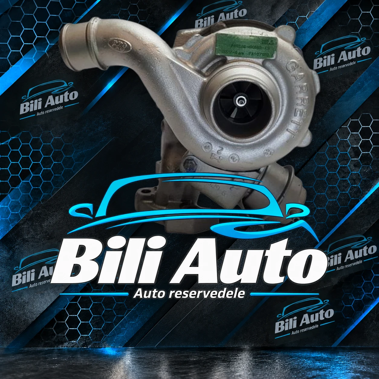 Turbolader Ford Focus 1.8 TDCi 101 115 HK 57439880004, renoveret