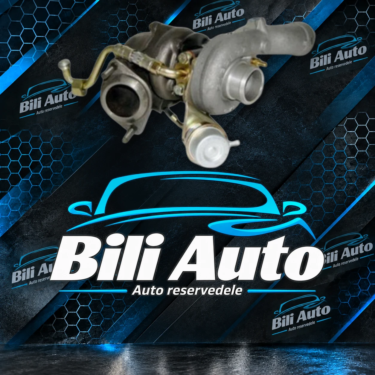Turbolader Ford Fiesta III 1.6 Turbo 131 133 HK 465187-0002 465187-0001, renoveret