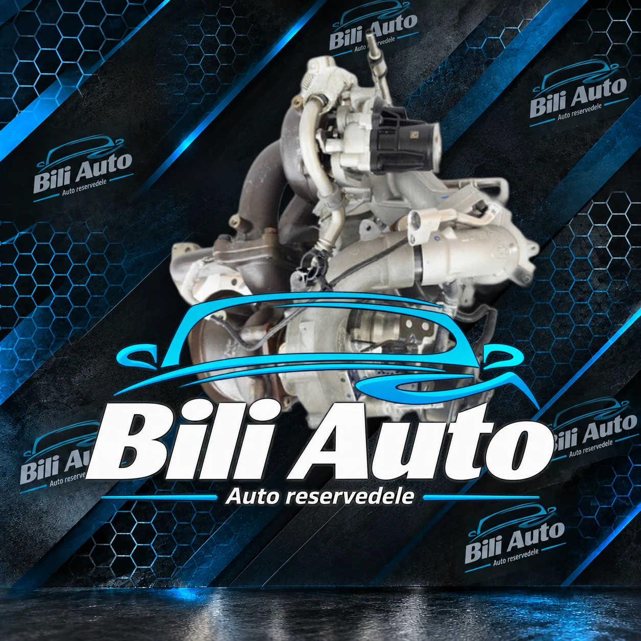 Turbolader Ford Edge 2.0 EcoBlue Bi-Turbo 238 HK 10009700329, renoveret