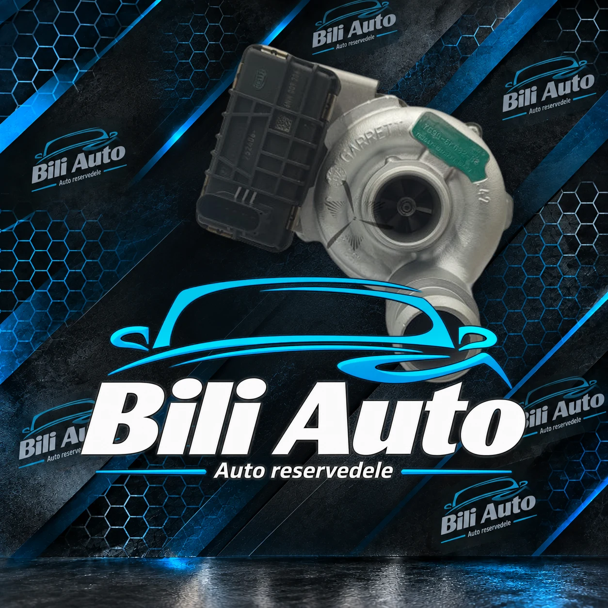 Turbolader Focus Galaxy Mondeo S-Max Tourneo Transit 1.8 TDCi 90 115 125 HK 763647-0014, renoveret