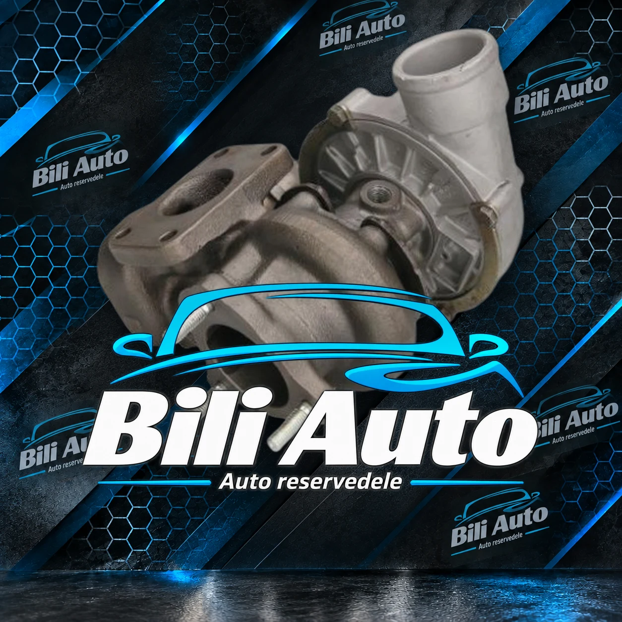 Turbolader Fiat Regata Ritmo Tempra Tipo Lancia Delta Dedra 1.9 80 90 92 HK 53169886001, renoveret