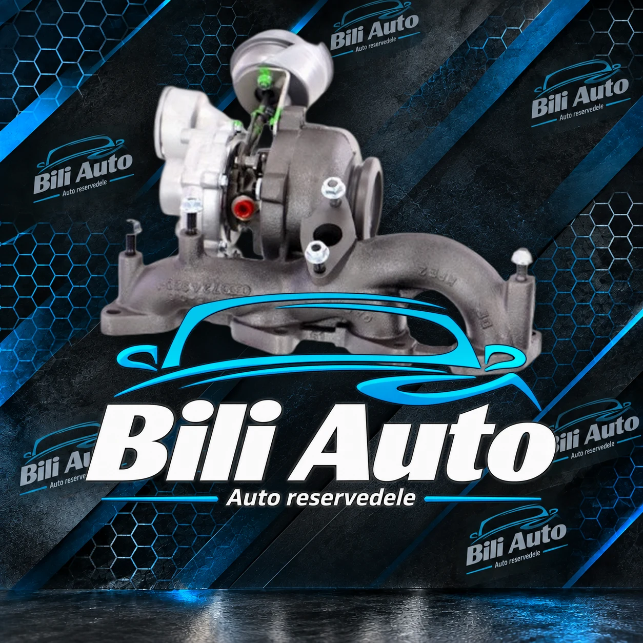 Turbolader Dodge Jeep Chrysler Mitsubishi Seat Skoda Volkswagen 2.0 TDI 2005/09-2014/12, renoveret